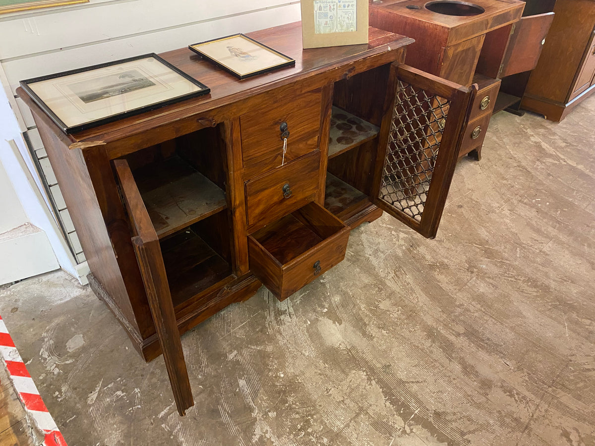 Dark oak sideboard