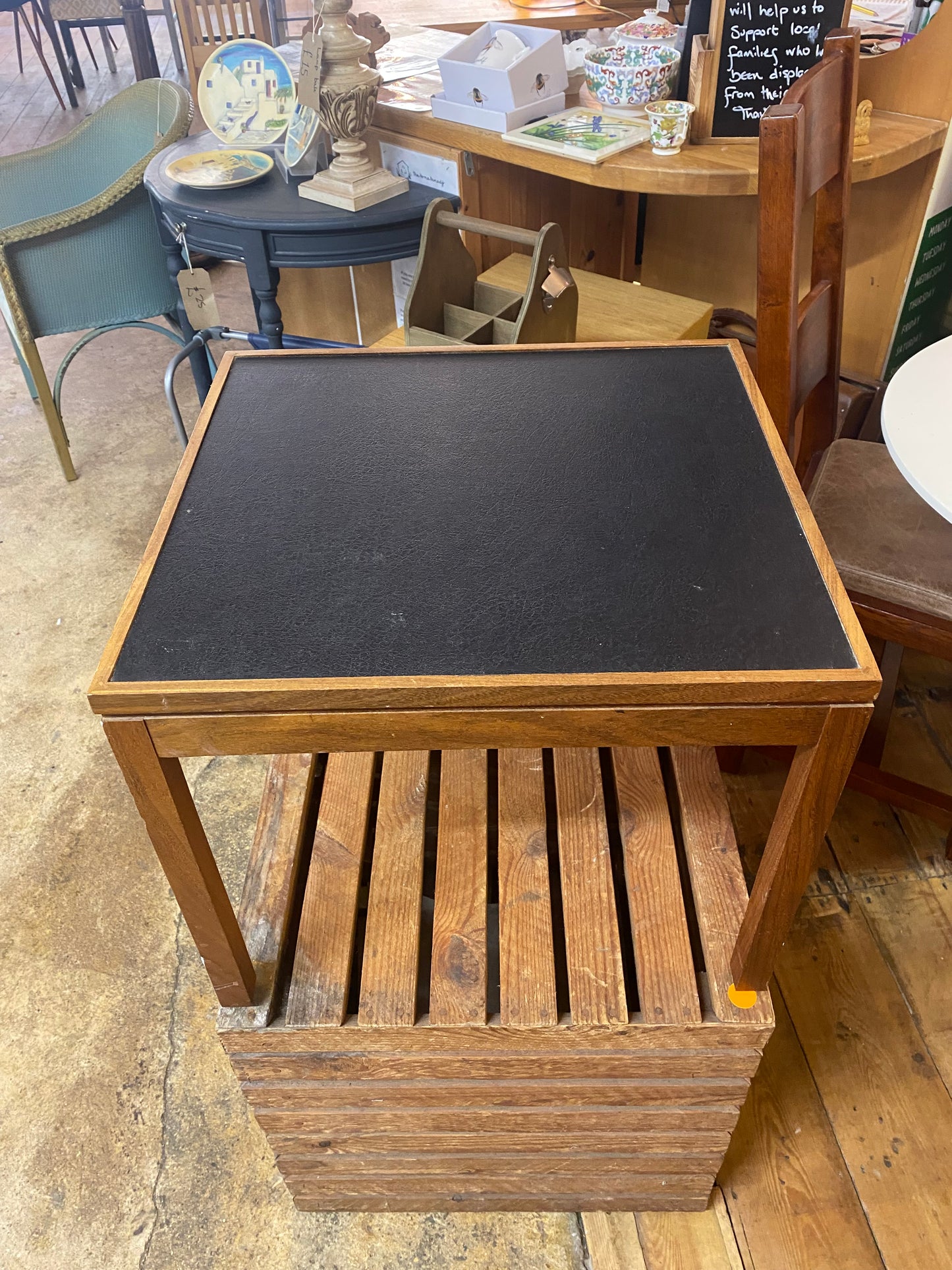 Leather Coffee Table -GHC-