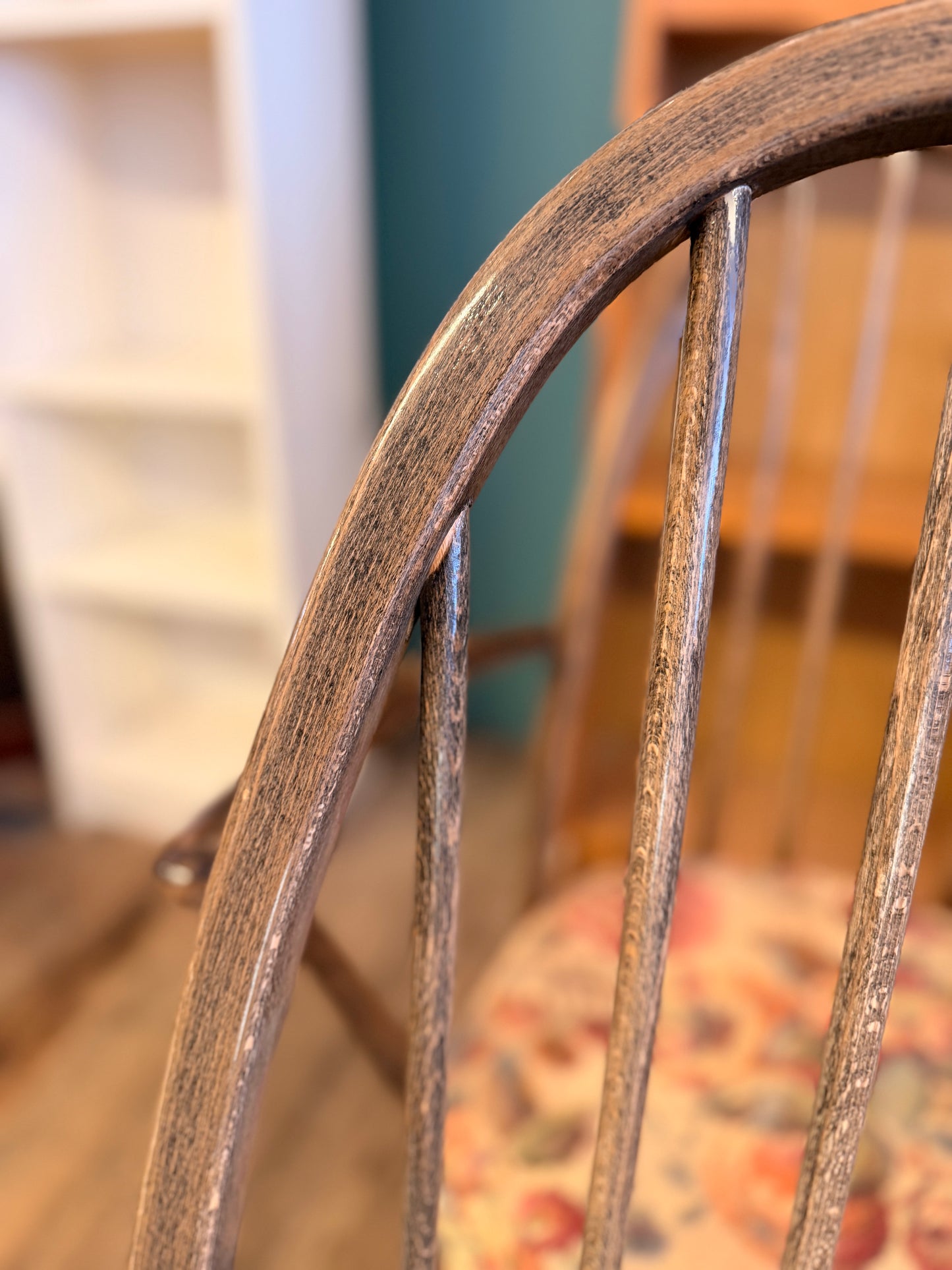 Set of Six Ercol Quaker Chairs