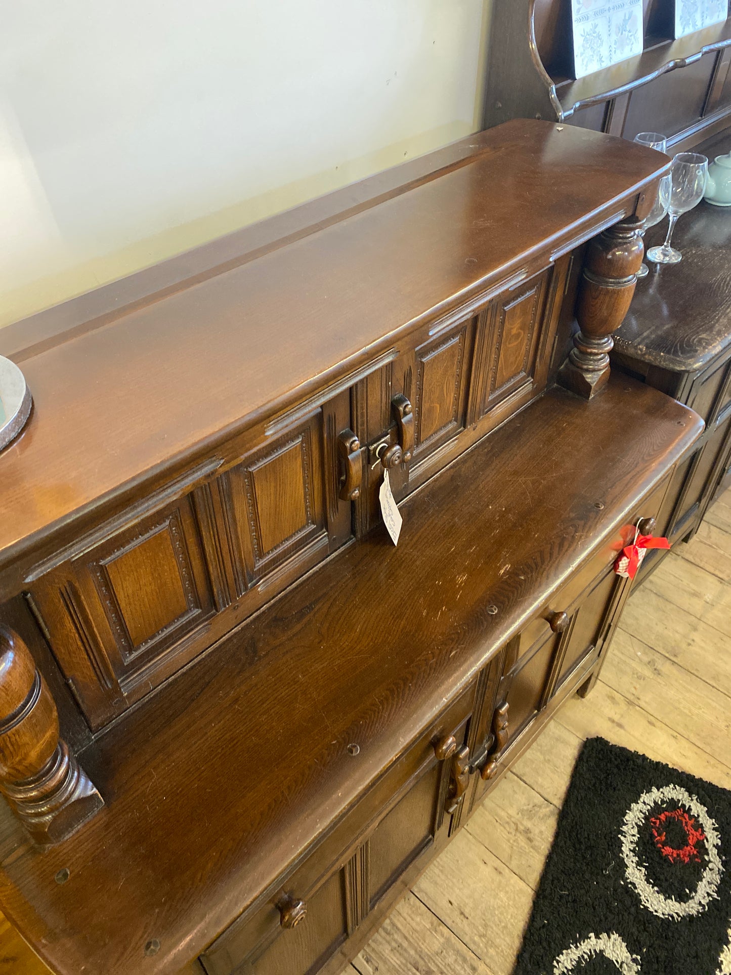 Ercol style court cupboard
