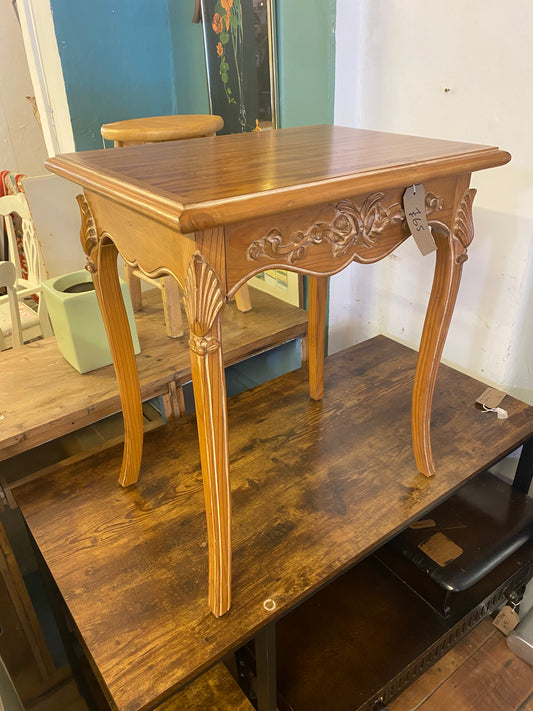 Carved Side Table