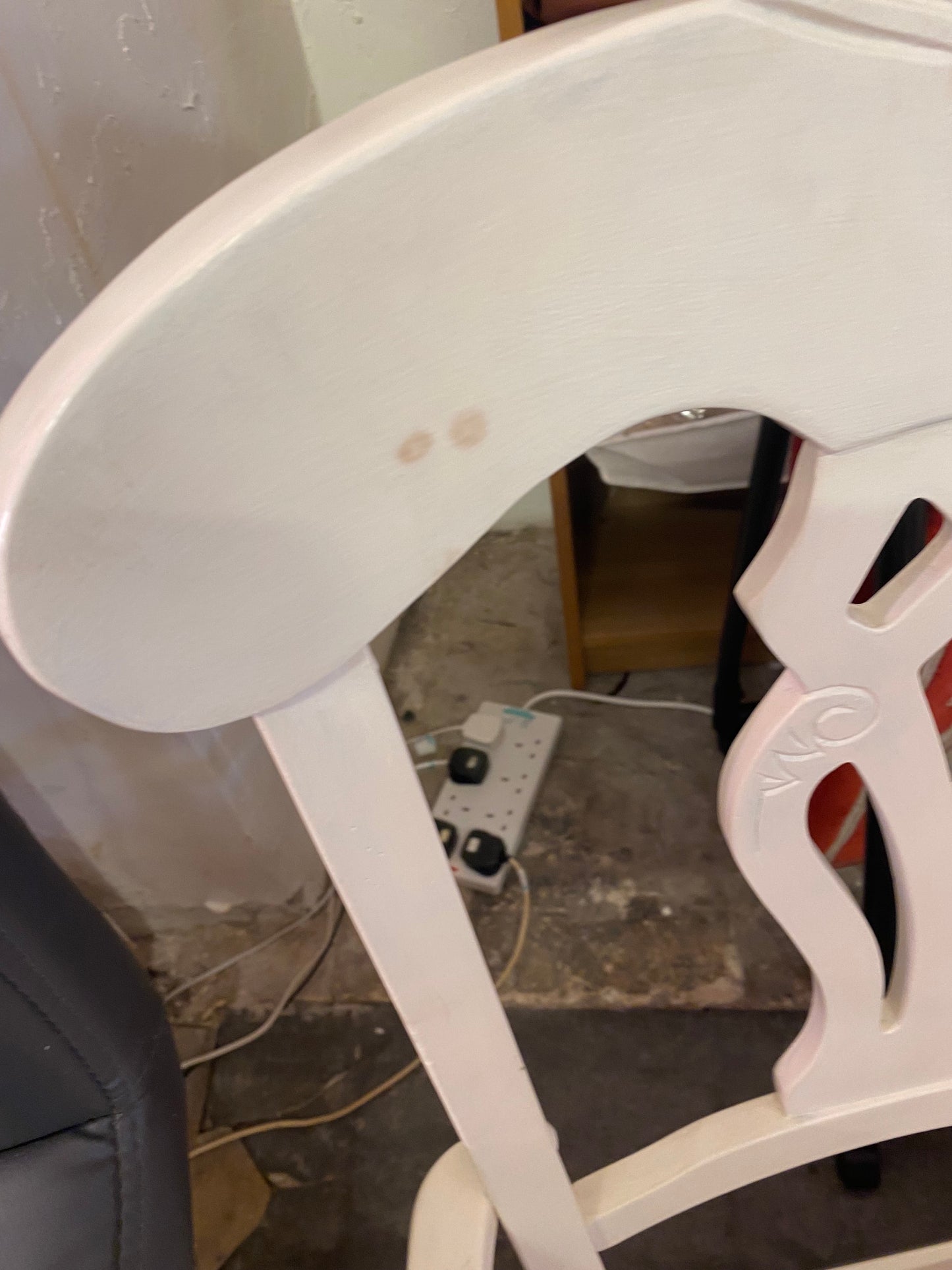 Painted Floral Chairs