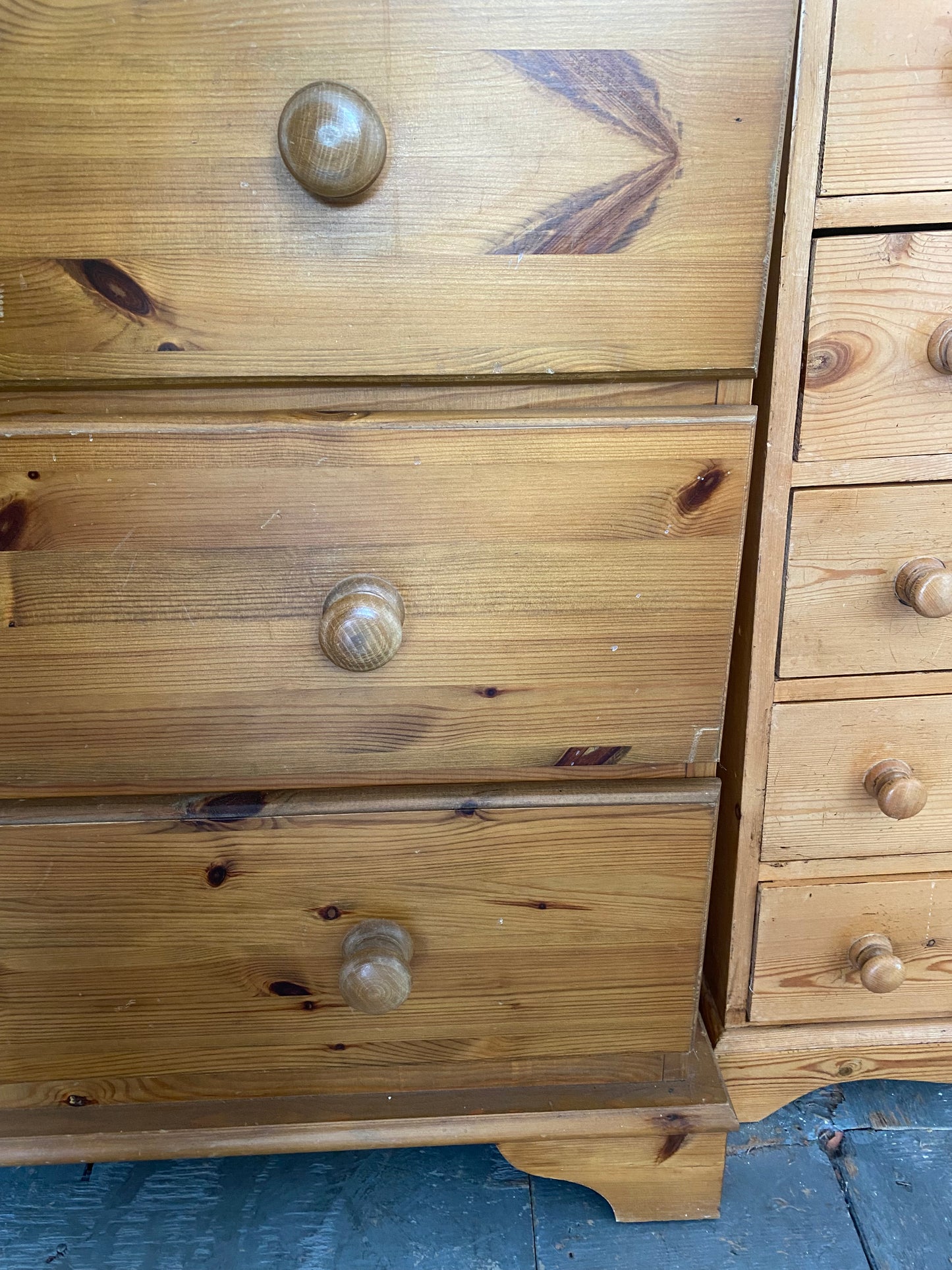 Pine Chest of Three Drawers