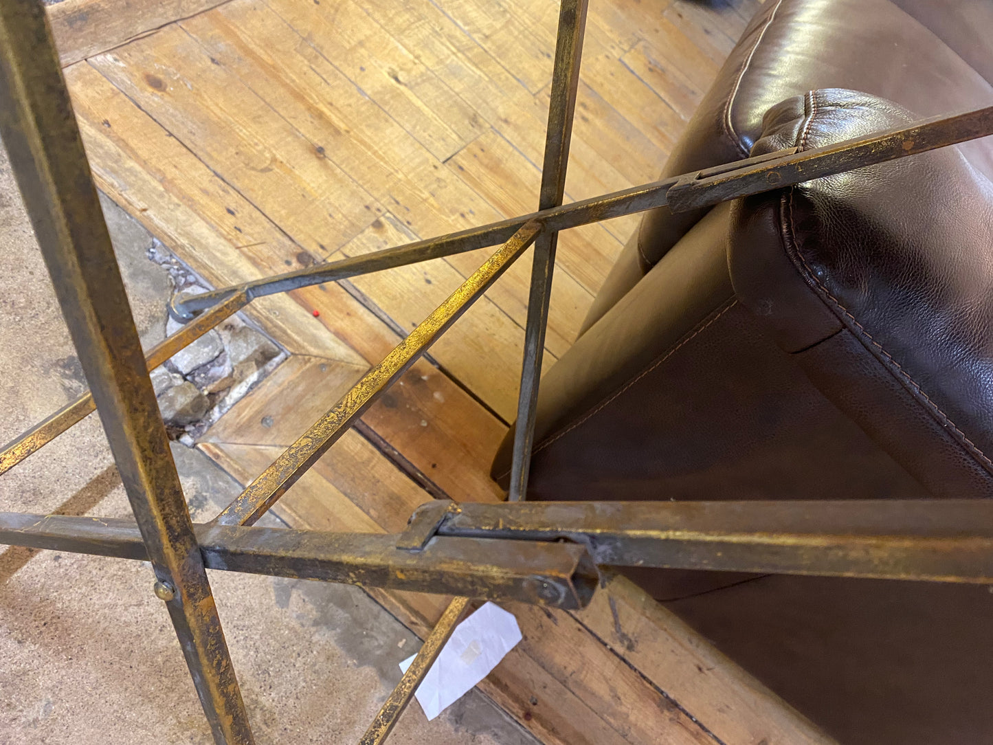 Metal fold up table