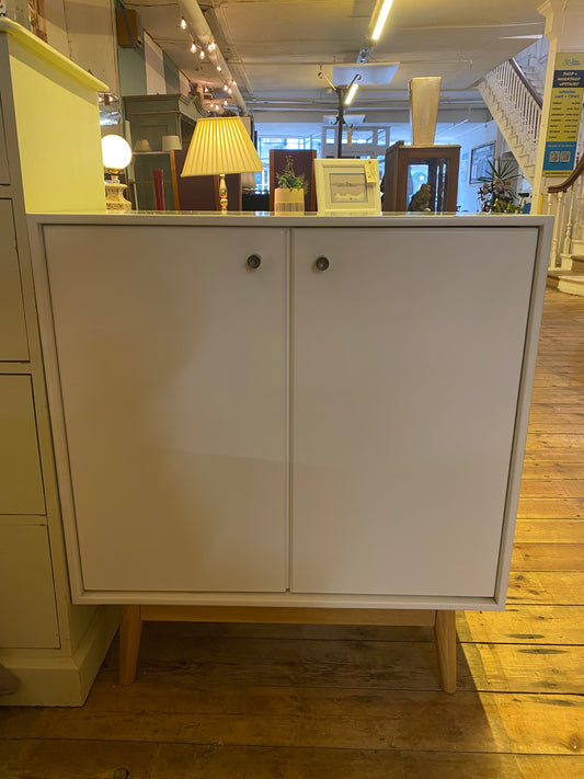 White Standing Cabinet