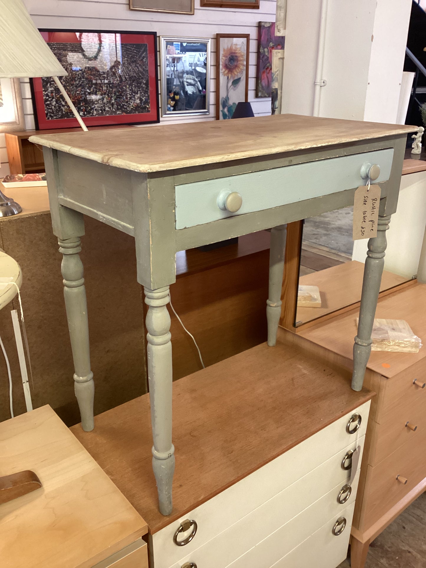 Rustic Hall Table