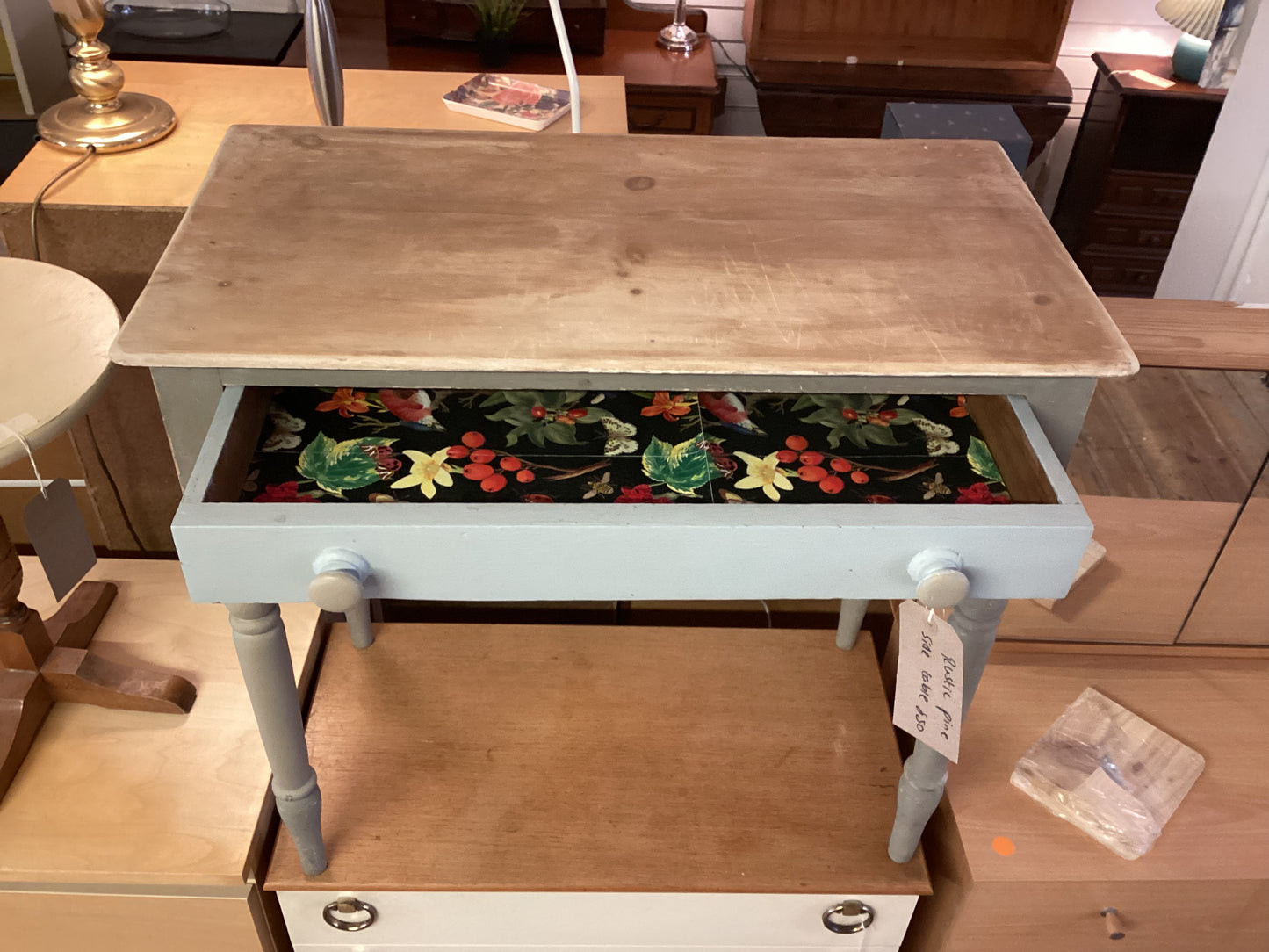 Rustic Hall Table