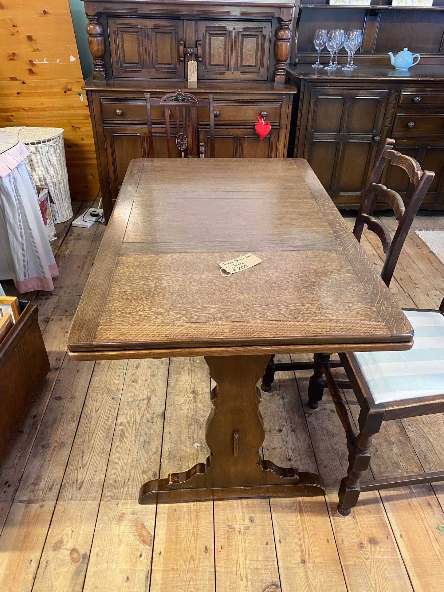 Ercol Draw Leaf Table